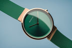 BERING Ladies Green Watch 14531-868