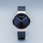 BERING Blue and Silver Watch 14539-307