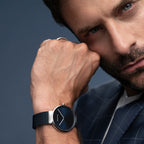 BERING Blue and Silver Watch 14539-307
