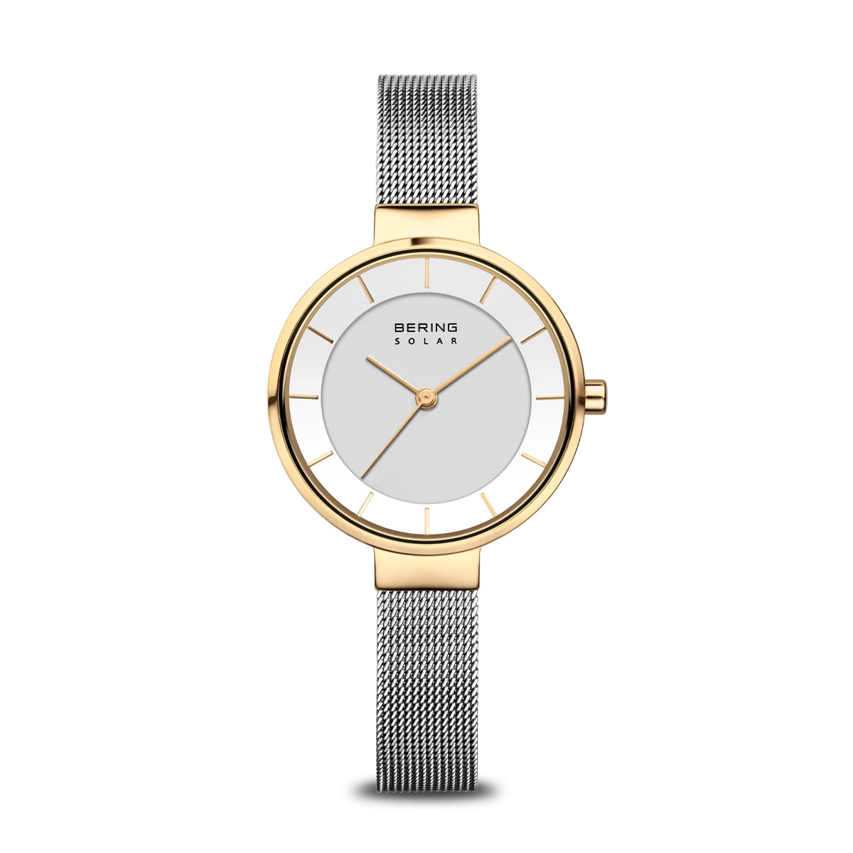 BERING Ladies Solar Gold Watch 14631-024