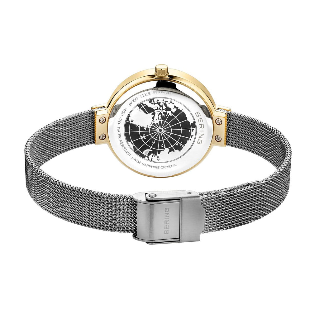 BERING Ladies Solar Gold Watch 14631-024