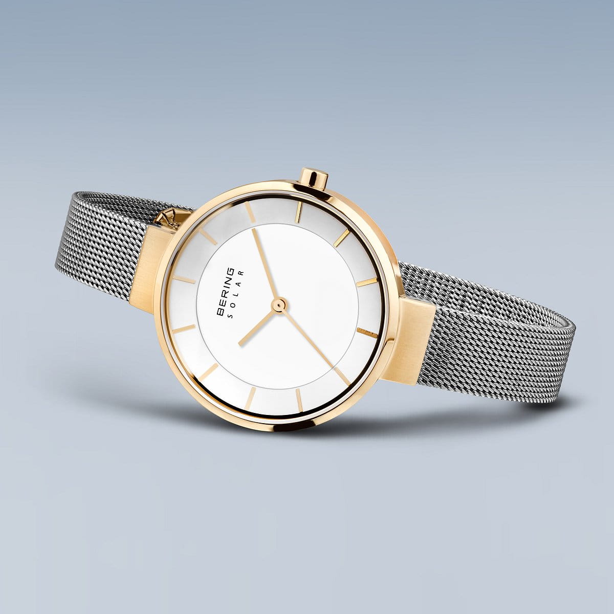 BERING Ladies Solar Gold Watch 14631-024