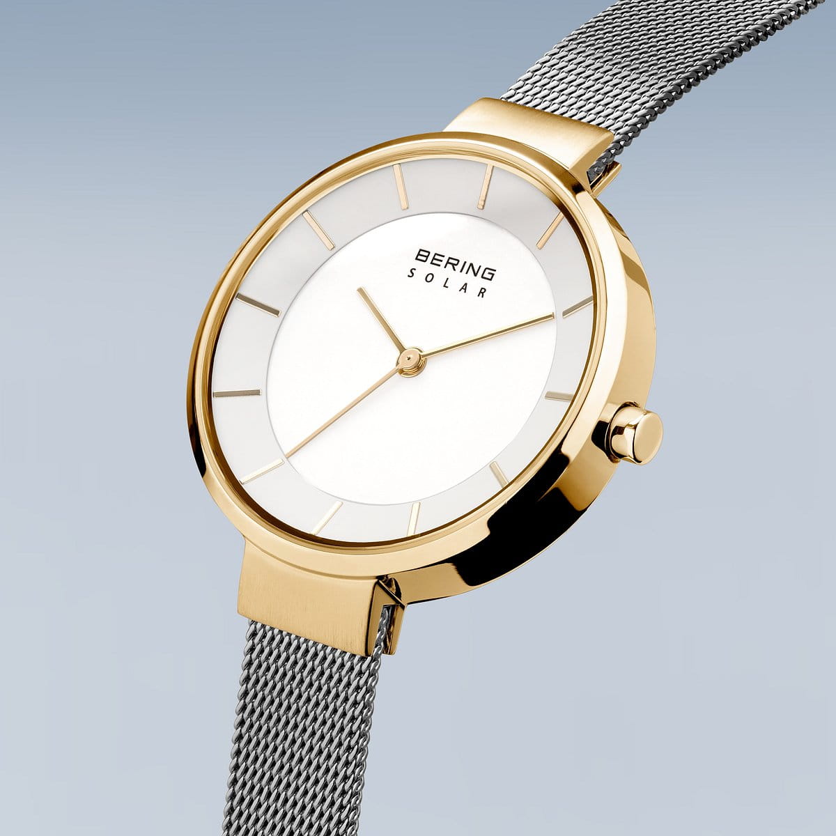 BERING Ladies Solar Gold Watch 14631-024