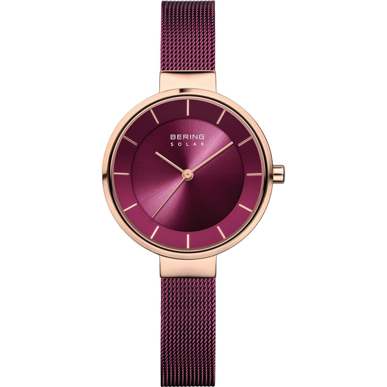 BERING Solar Purple Watch 14631-969