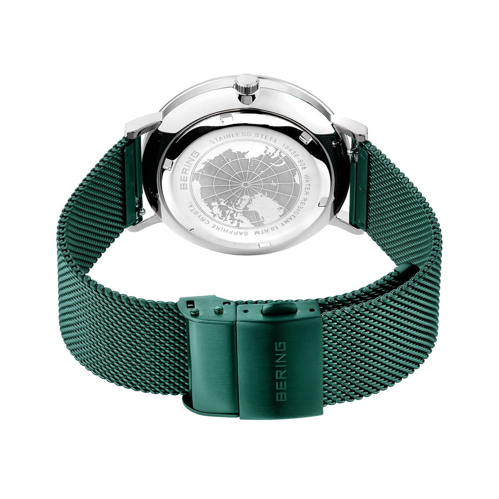 BERING Solar Green Watch 15439-808