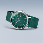 BERING Solar Green Watch 15439-808