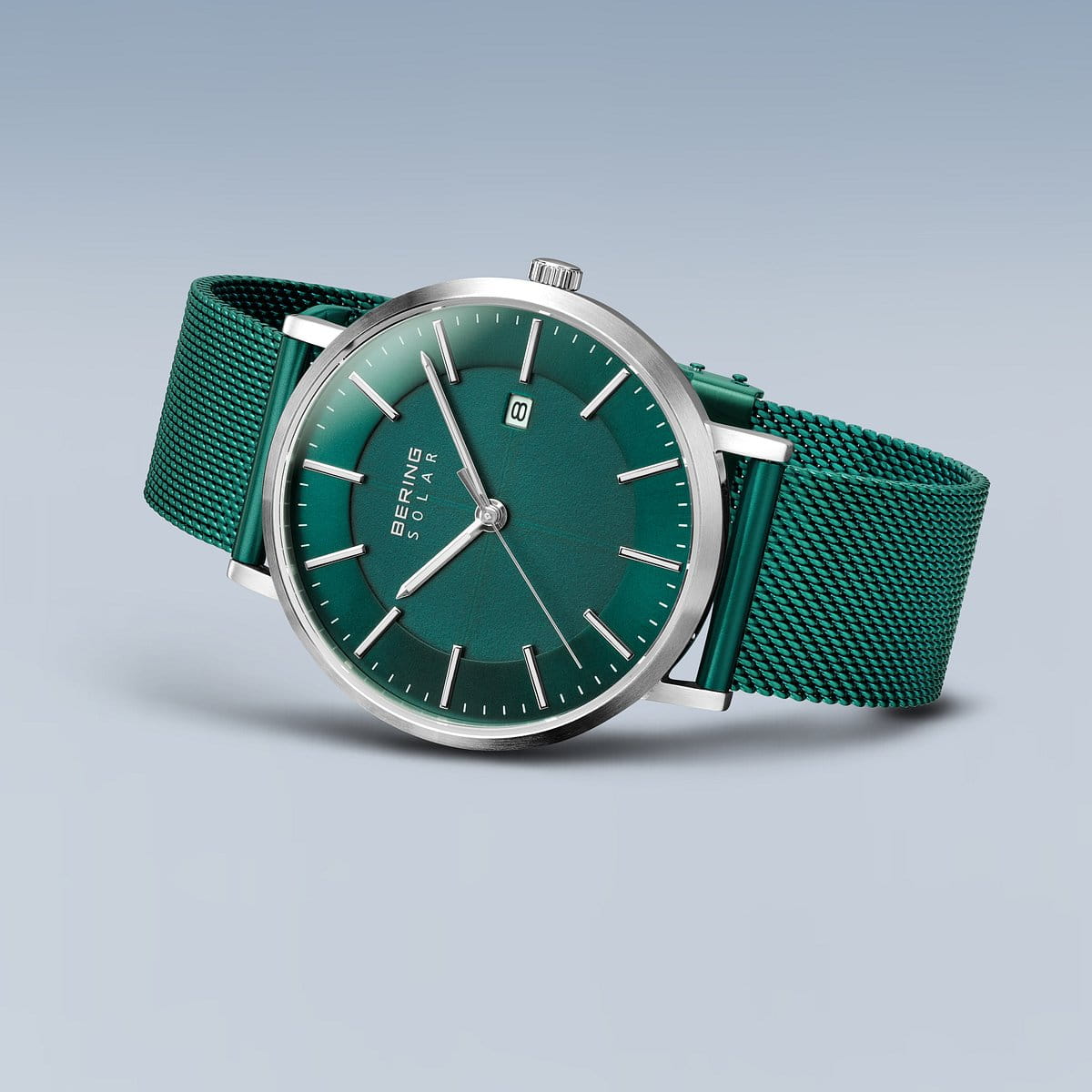 BERING Solar Green Watch 15439-808