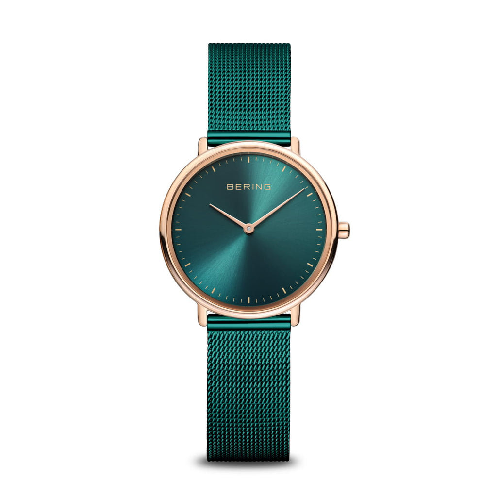 BERING Ladies Teal Watch 15729-868