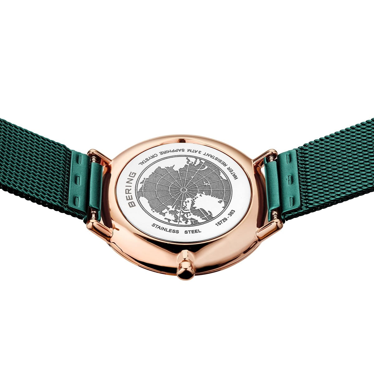BERING Ladies Teal Watch 15729-868