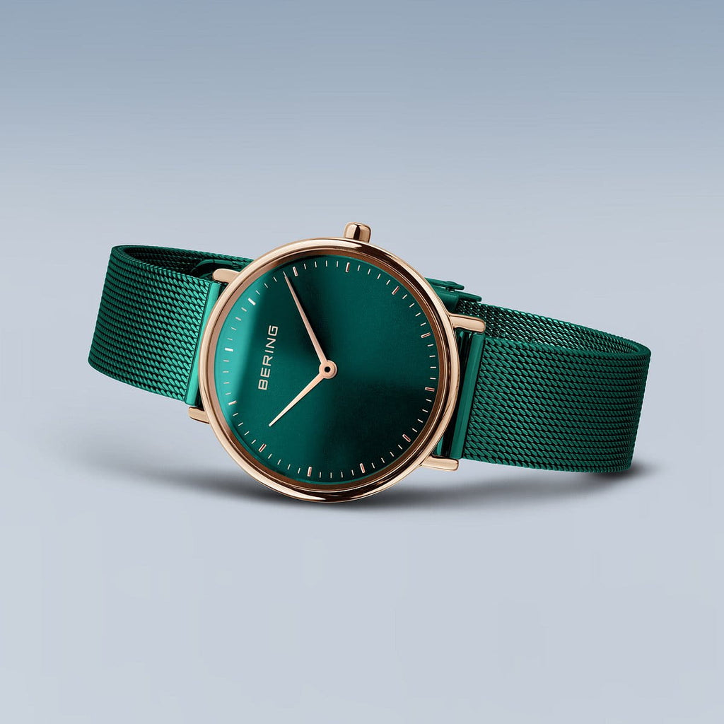 BERING Ladies Teal Watch 15729-868