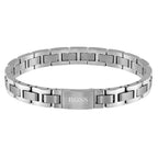 Gents BOSS Metal Link Essentials Stainless Steel Bracelet
