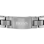 Gents BOSS Metal Link Essentials Stainless Steel Bracelet