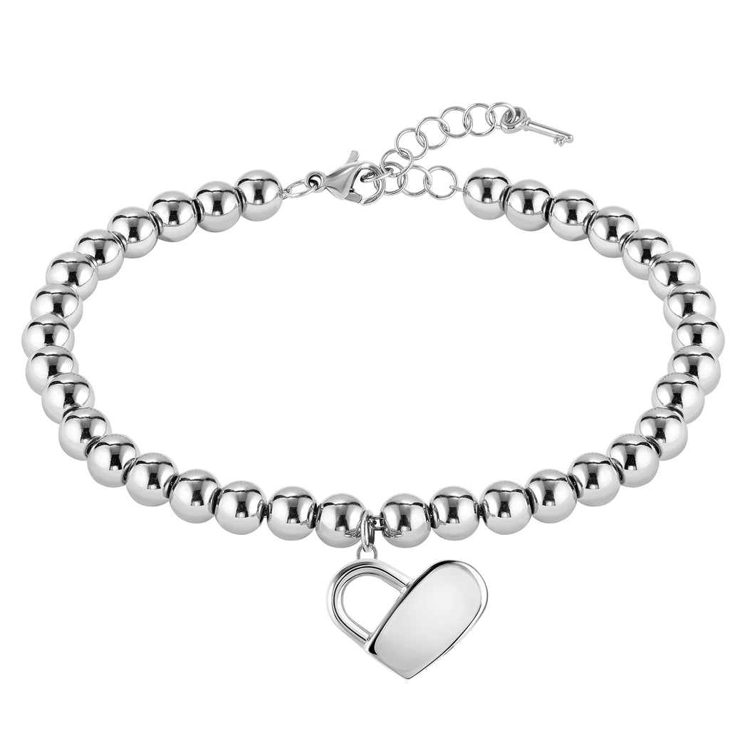 Ladies BOSS Beads Collection Stainless Steel Bracelet