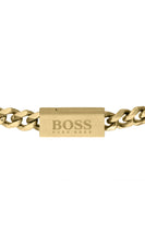 Load image into Gallery viewer, Gents BOSS Chain For Him Gold IP Bracelet
