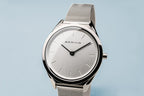 BERING Ladies Ultra Slim Silver Watch 17031-000