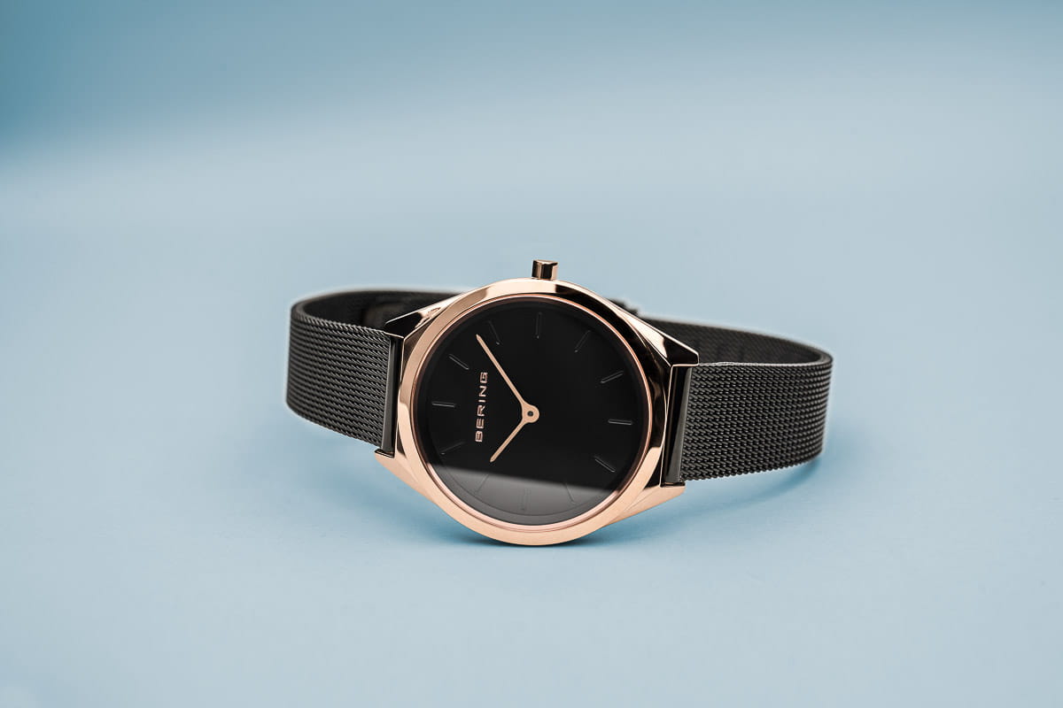 BERING Ladies Rose Gold Watch 17031-166