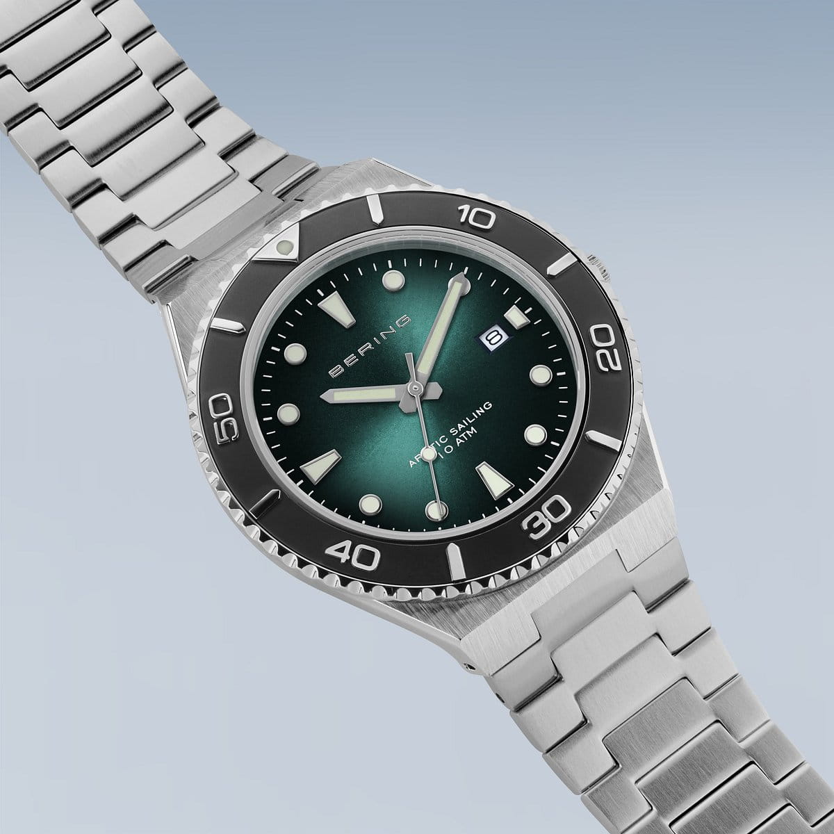 BERING Green Sailing Watch 18940-708