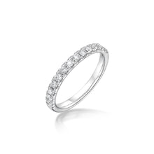 Load image into Gallery viewer, 18ct White Gold Diamond Micro Set Half Eternity Band
