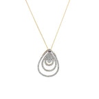 9ct Yellow Gold Teardrop Pendant