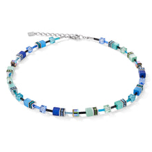 Load image into Gallery viewer, GeoCUBE® Necklace Blue-Green
