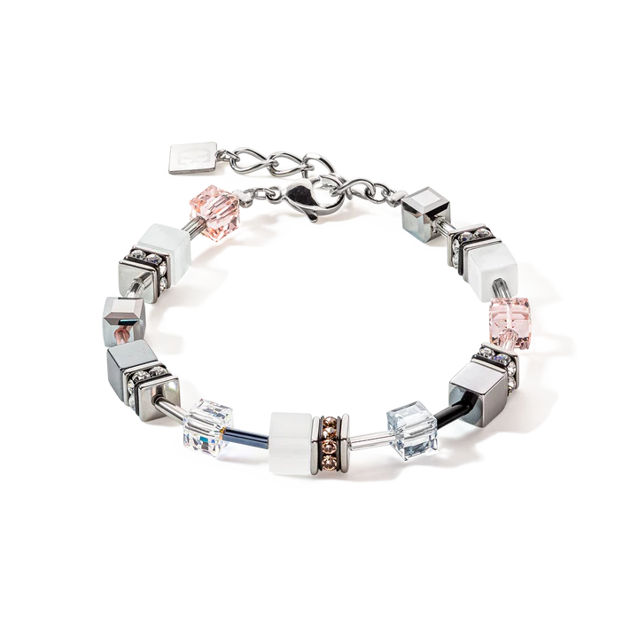 GeoCUBE® Iconic Monochrome Bracelet Peach