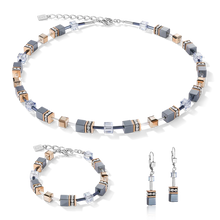 Load image into Gallery viewer, GeoCUBE® Necklace Ice Blue
