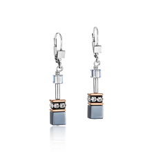 Load image into Gallery viewer, GeoCUBE® Earrings Ice Blue
