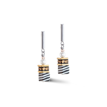 Load image into Gallery viewer, GeoCUBE® Fusion Festive earrings tricolour
