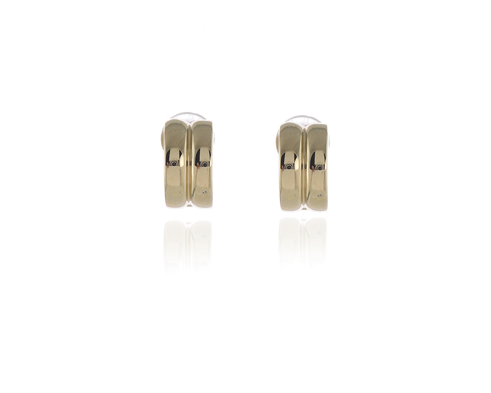 Suzy Gold Clip-on Earrings