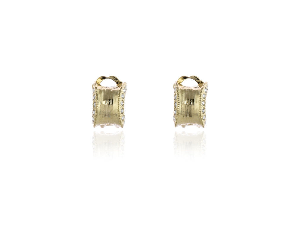 Cairtir Gold Clip-on Earrings