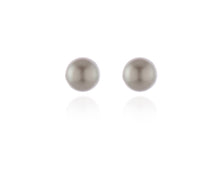 Load image into Gallery viewer, Mac Pearl Grey Small Earrings
