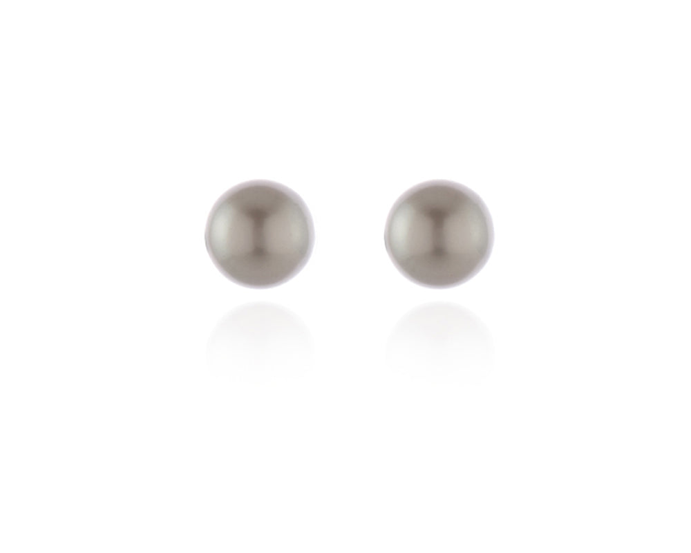 Mac Pearl Grey Small Earrings