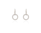 Lara Drop Silver Earrings