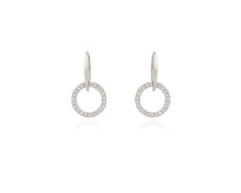 Load image into Gallery viewer, Lara Drop Silver Earrings
