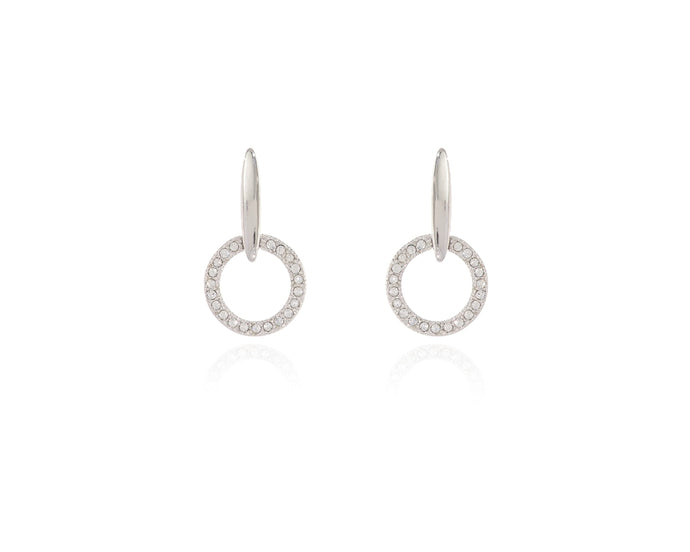 Lara Drop Silver Earrings