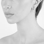 Lara Drop Silver Earrings