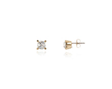 Load image into Gallery viewer, Laine Gold with Swarovski Crystal Earrings
