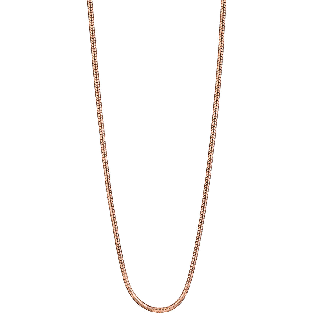 Bering Necklace Rose Gold Stainless Steel