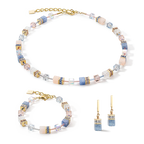 GeoCUBE® Iconic Precious Earrings Light Blue
