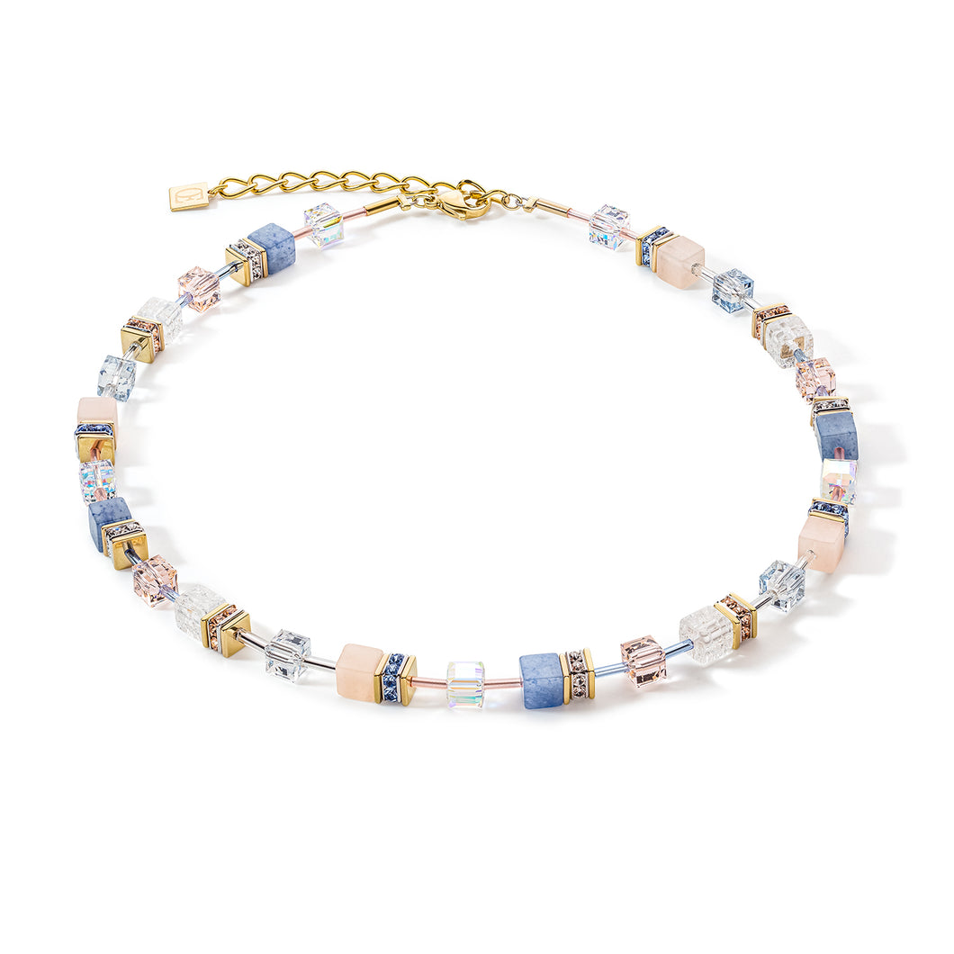 GeoCUBE® Iconic Precious Necklace Light Blue