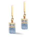 GeoCUBE® Iconic Precious Earrings Light Blue
