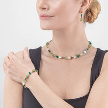 Load image into Gallery viewer, GeoCUBE® Iconic Precious Necklace Green
