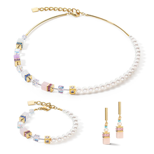 Load image into Gallery viewer, GeoCUBE® Precious Fusion Pearls Bracelet Multicolour Pastel
