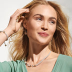 GeoCUBE® Precious Fusion Pearls Necklace Multicolour Pastel