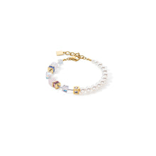 Load image into Gallery viewer, GeoCUBE® Precious Fusion Pearls Bracelet Multicolour Pastel

