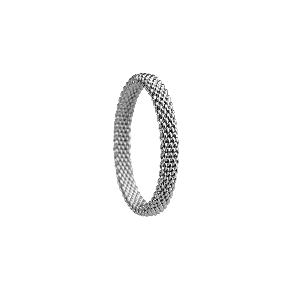 Bering Ring | Silver Milanese Mesh | 551-10-X1 | Inner Ring