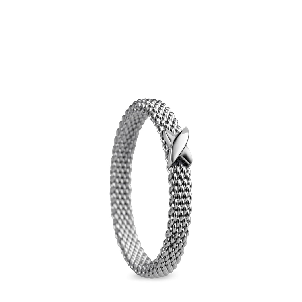 Bering Ring | Silver Bow Milanese Mesh | 551-11-X1 | Inner Ring