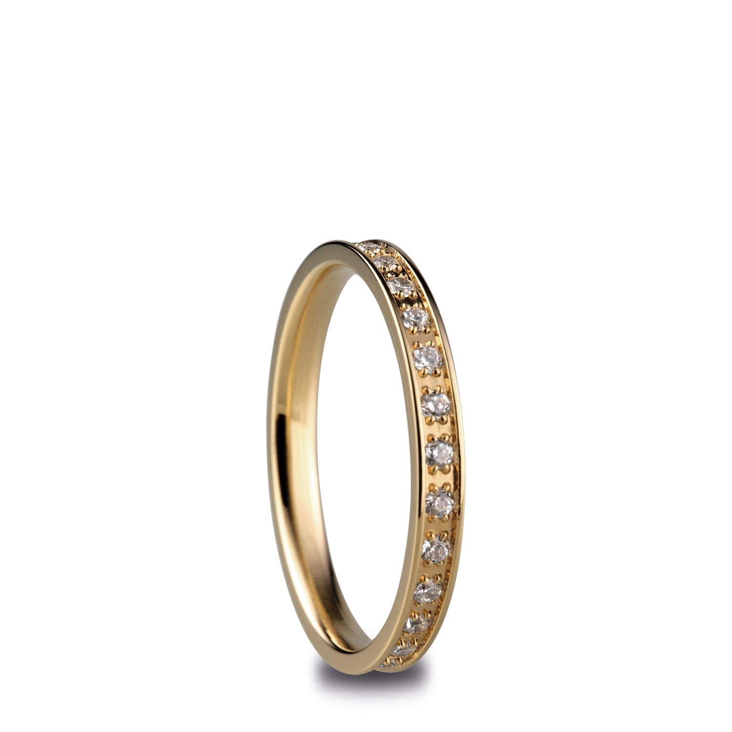 BERING Ring | Polished Gold and Swarovski | 556-27-X1 | Inner Ring