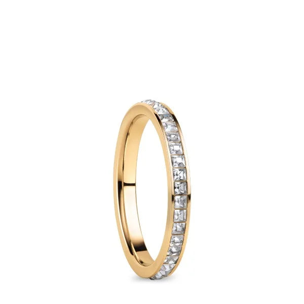 BERING Ring | Polished Gold and Swarovski | 571-27-X1 | Inner Ring