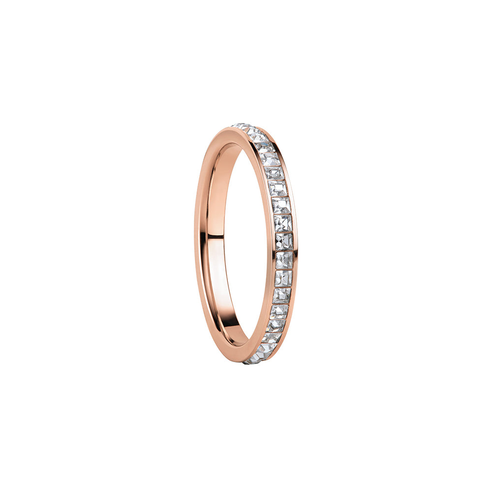 Bering Ring | Polished Rose Gold and Swarovski | 571-37-X1 | Inner Ring